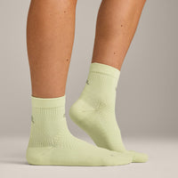 Performance Mid Crew Socks 1 Pack | Meadow Mist Green