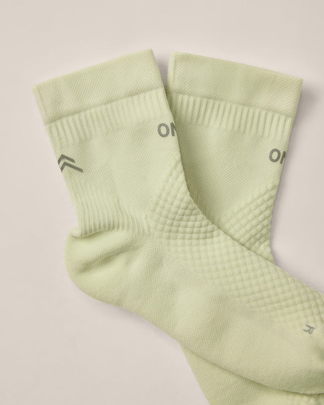 Performance Mid Crew Socks 1 Pack | Meadow Mist Green