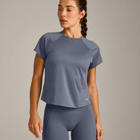PrecisionMove™ Short Sleeve Top | Granite Blue