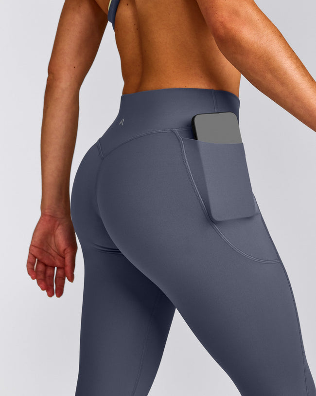 UnifiedMove™ Pocket Leggings with Bonding New Branding | Granite Blue