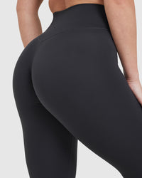 Timeless High Waisted Leggings | Coal