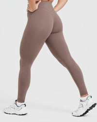 UnifiedMove™ High Waisted Leggings | Cool Brown