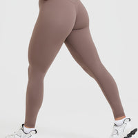 UnifiedMove™ High Waisted Leggings | Cool Brown