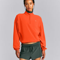 AirMove™ 1/2 Zip Jacket with Bonding New Branding | Energy Orange