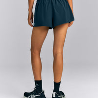 AirMove™ Lined Pocket Shorts 2" | Oil Blue