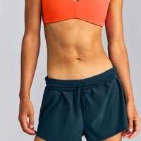 AirMove™ Lined Pocket Shorts 2" | Oil Blue