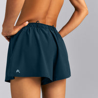 AirMove™ Lined Pocket Shorts 2" | Oil Blue