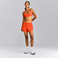 AirMove™ Lined Pocket Shorts 4" | Energy Orange