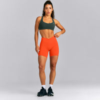 EasyLift™ Cross Back Sports Bra New Branding | Deep Shadow Green