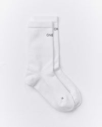 Performance Long Crew Socks 1 Pack | White