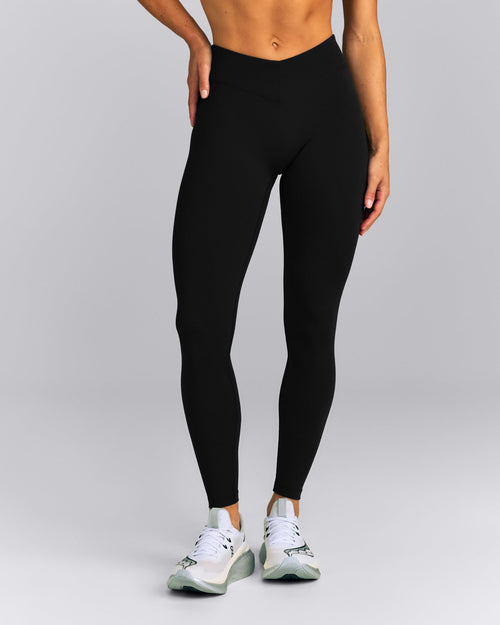 UnifiedMove™ V Front Mid Rise Leggings | Black