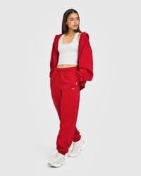 Foundations Joggers | Toasted Red