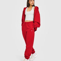 Foundations Joggers | Toasted Red