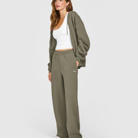 Foundations Straight Leg Joggers | Alpine Green