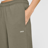 Foundations Straight Leg Joggers | Alpine Green