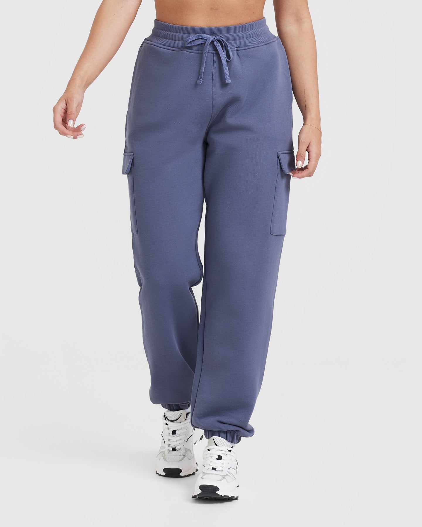 Blue cargo joggers outlet