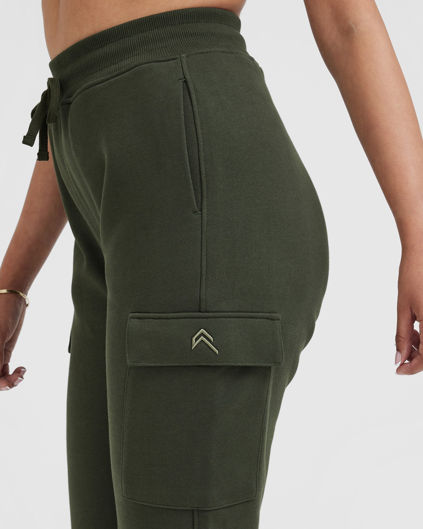 Khaki Cargo Joggers Women s Oner Active EU