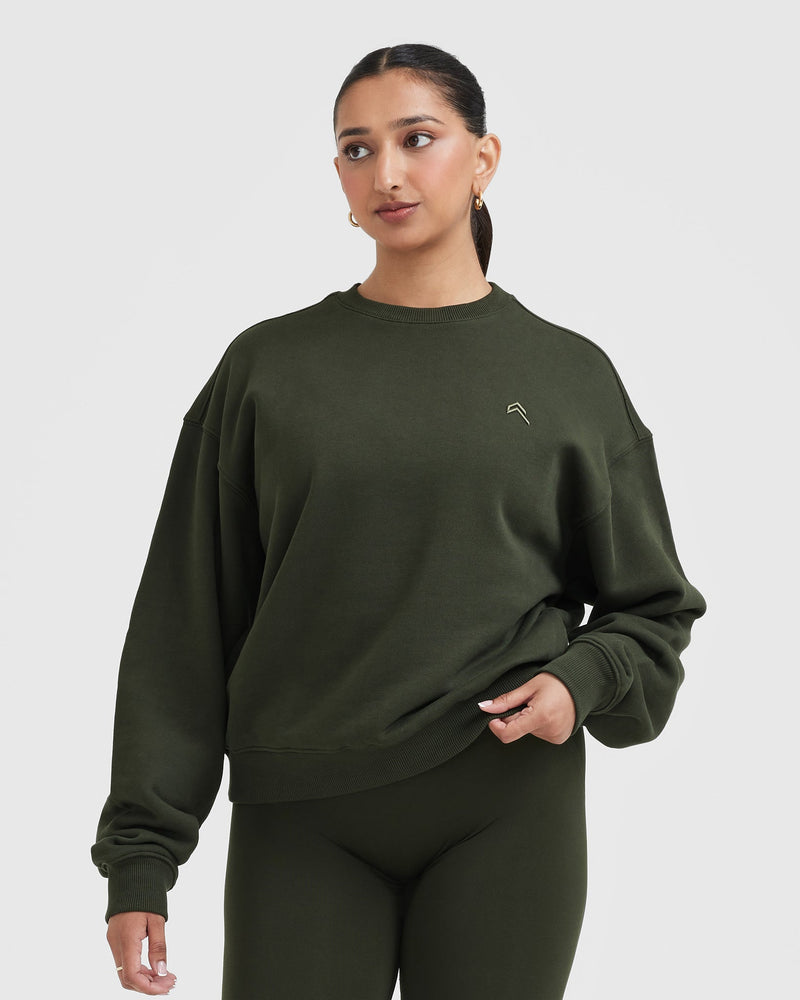 Khaki cheap womens sweatshirt