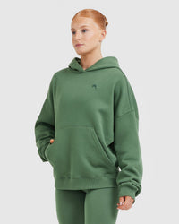 All Day Oversized Hoodie | Forest Green