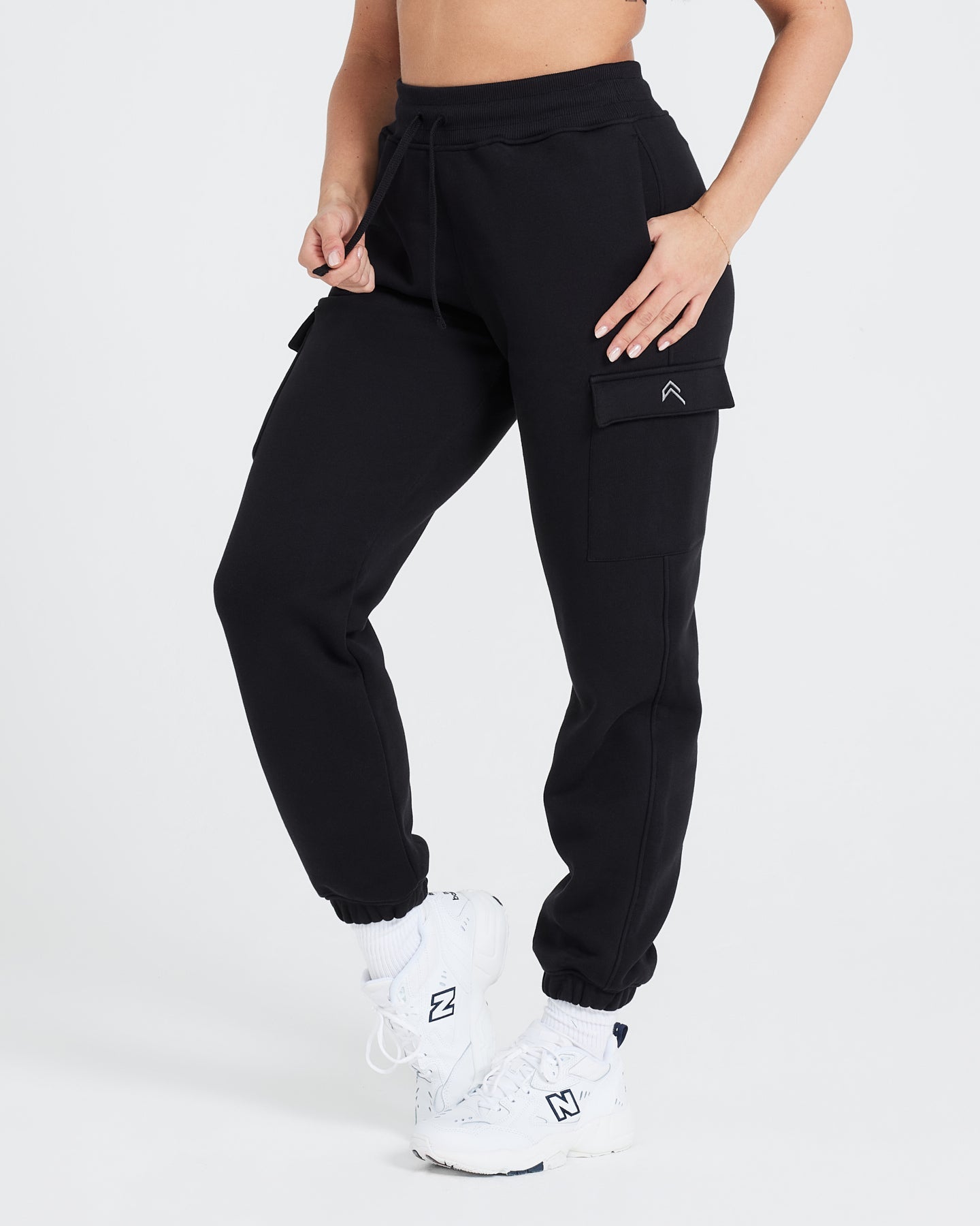 Darrow Black Tactical Cargo Joggers