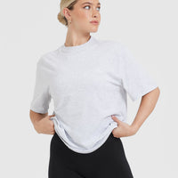 Lightweight Marl Oversized Shirt