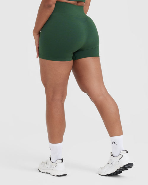 Classic Seamless 2.0 Booty Shorts Black Marl