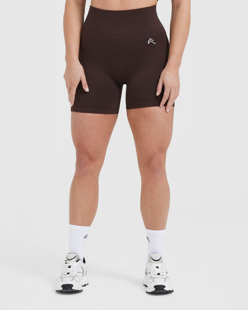 Oner Modal Classic Seamless 2.0 Mid Shorts | 70% Cocoa Marl