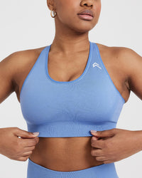 Classic Seamless 2.0 Bralette | Light Denim Marl