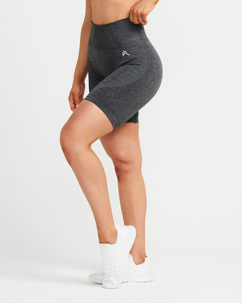 Oner Modal Classic Seamless Cycling Shorts | Coal Marl