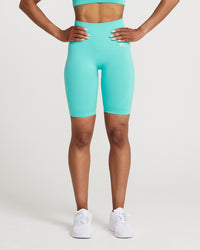 Classic Seamless Cycling Shorts | Lagoon Marl