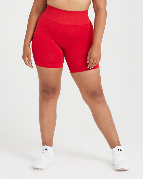 Cycling Shorts for Women - Spicy Red