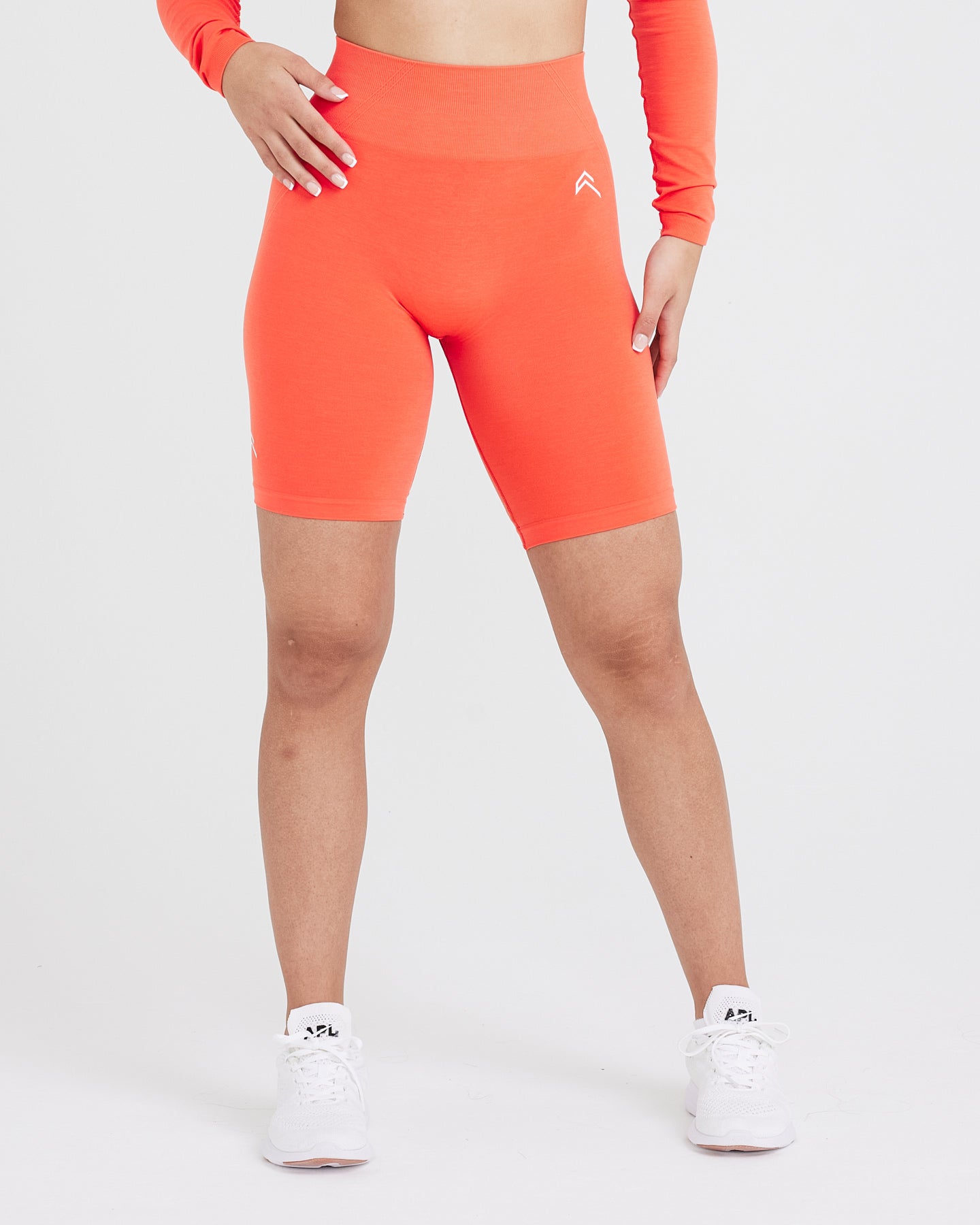 Effortless Seamless Cycling Shorts Peach Blossom
