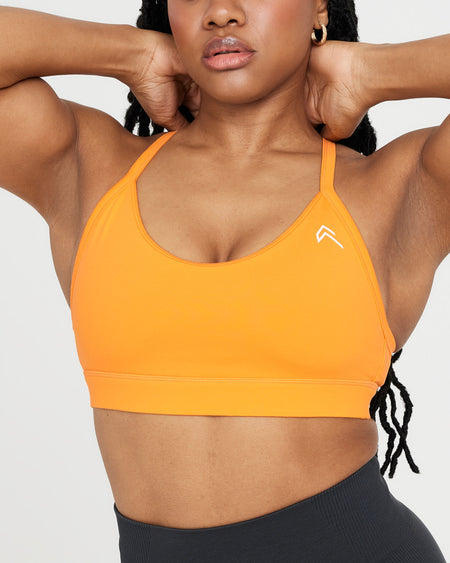 Gymshark Ruched Sports Bra - Yellow