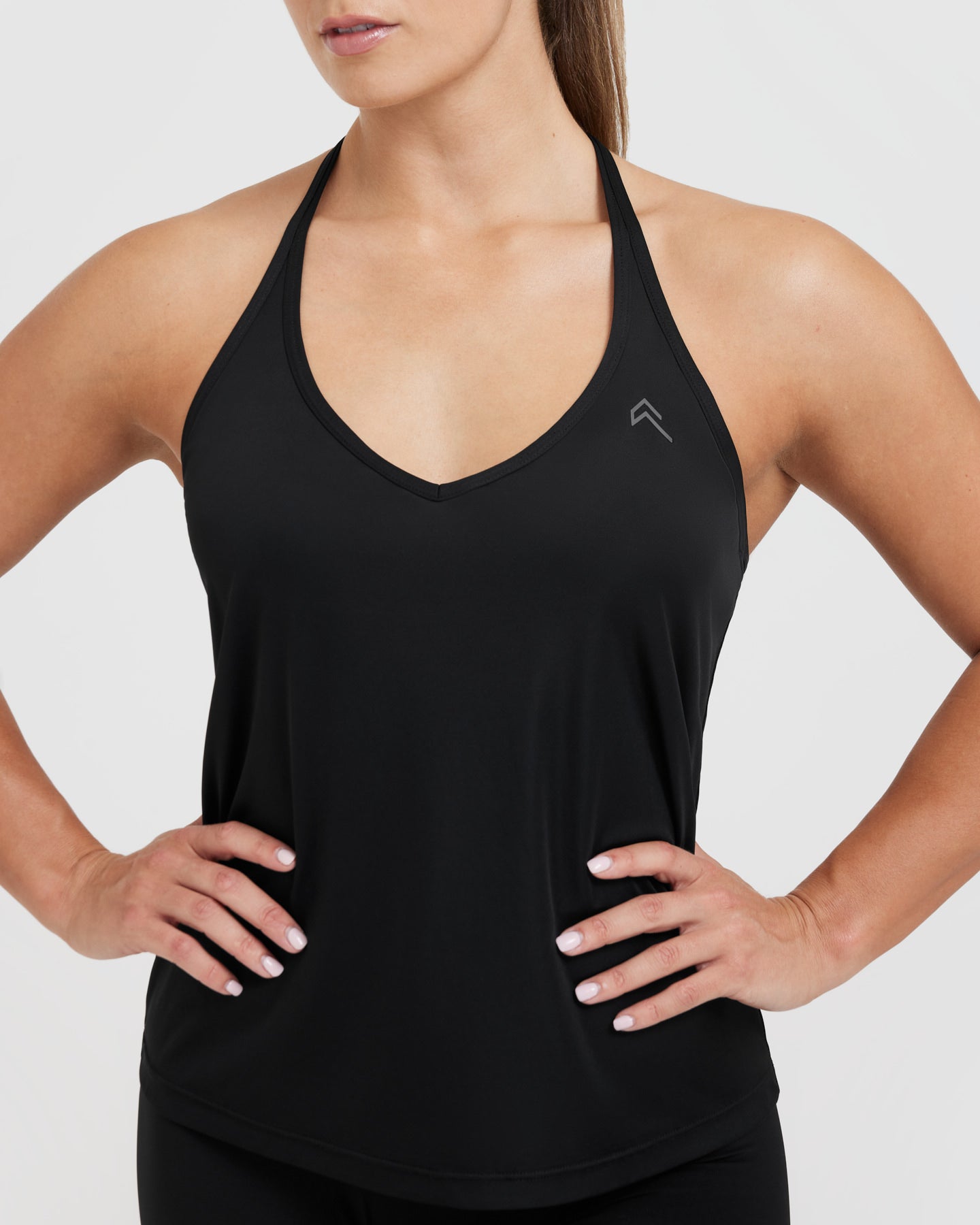 Women's Loose-Fit Exercise Vest - Black