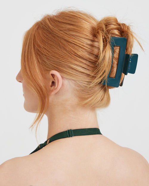 Hair Claws 2 Pack | Green Multi