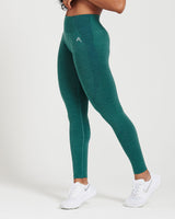 Classic Seamless Leggings | Mineral Green Marl