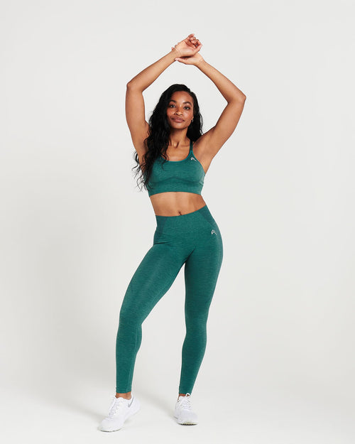 Classic Seamless Leggings | Mineral Green Marl
