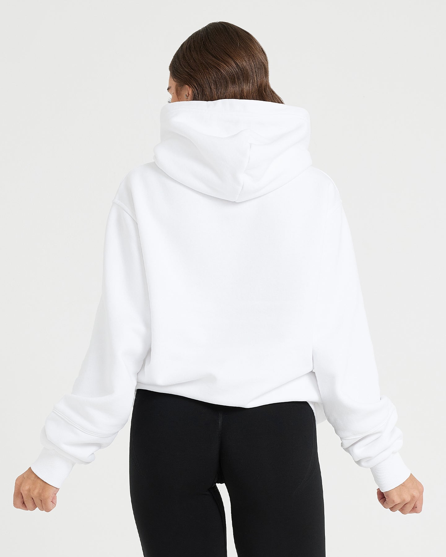 Women's Plus Size Striped Lounge Sleep Sweatshirt - Colsie White 1X