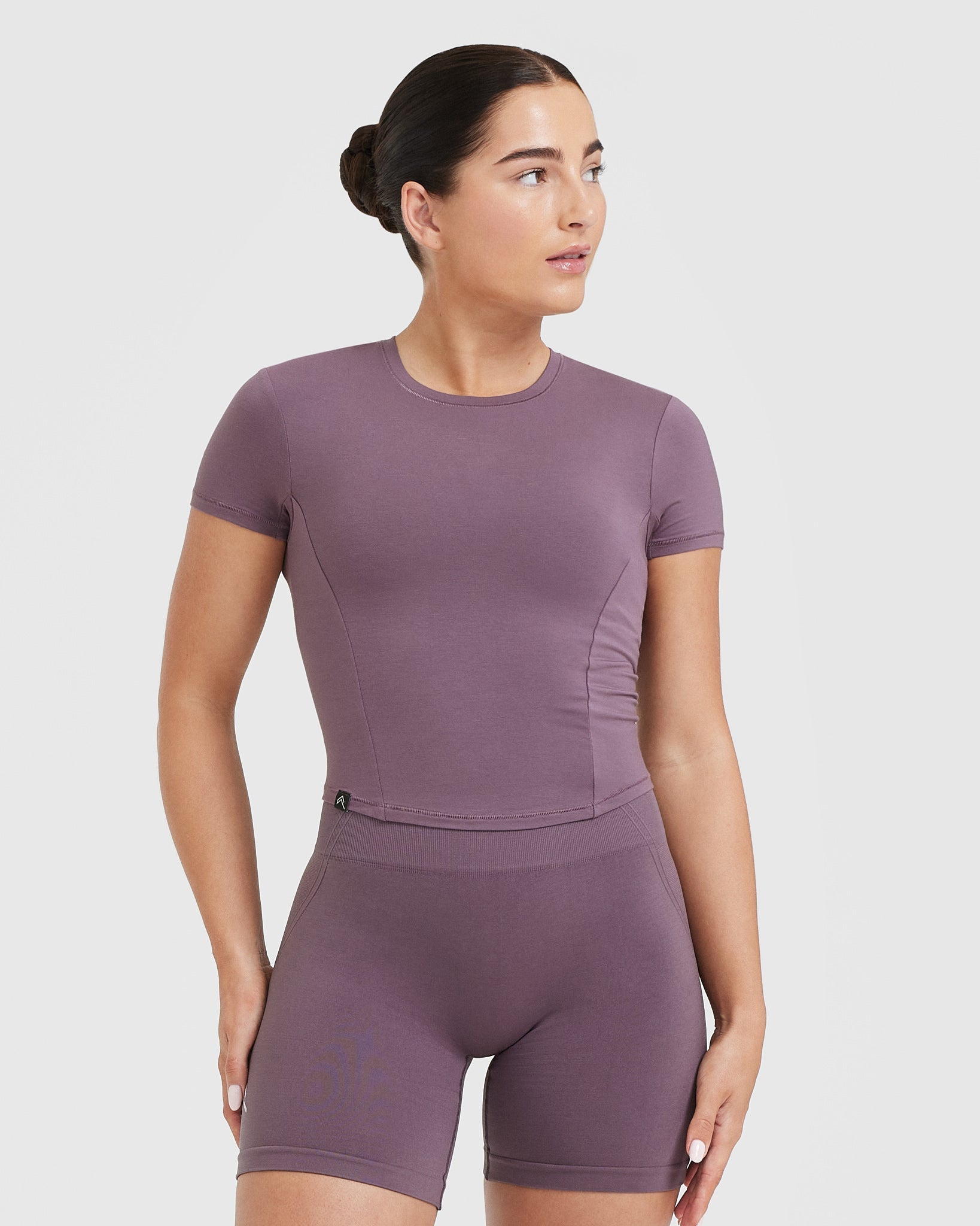 Mid Length Sleeve Tops Women - Vintage Purple