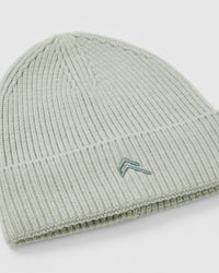 Ribbed Beanie | Tea Green