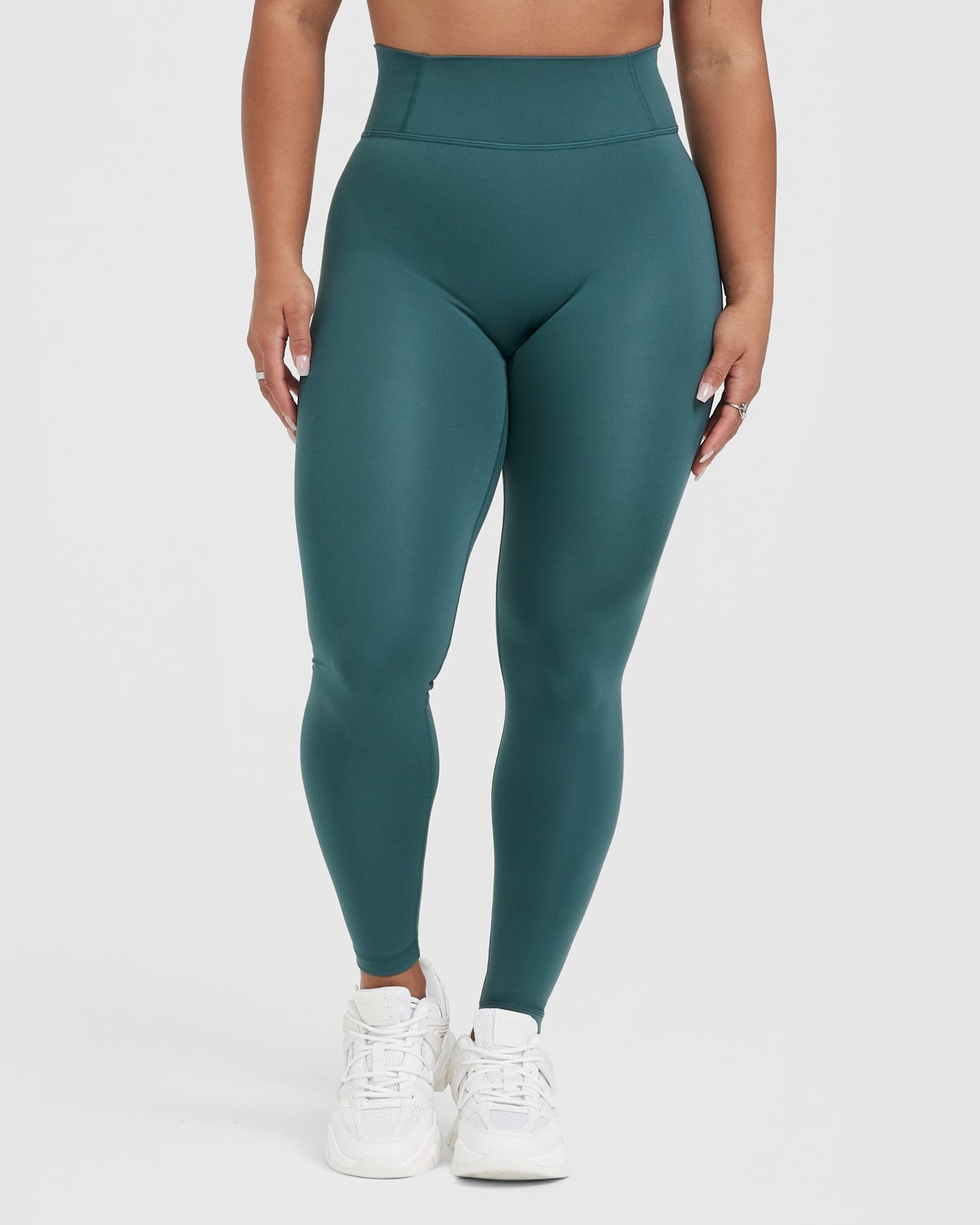 Buy Gaiam women sportswear fit training leggings deep teal combo Online