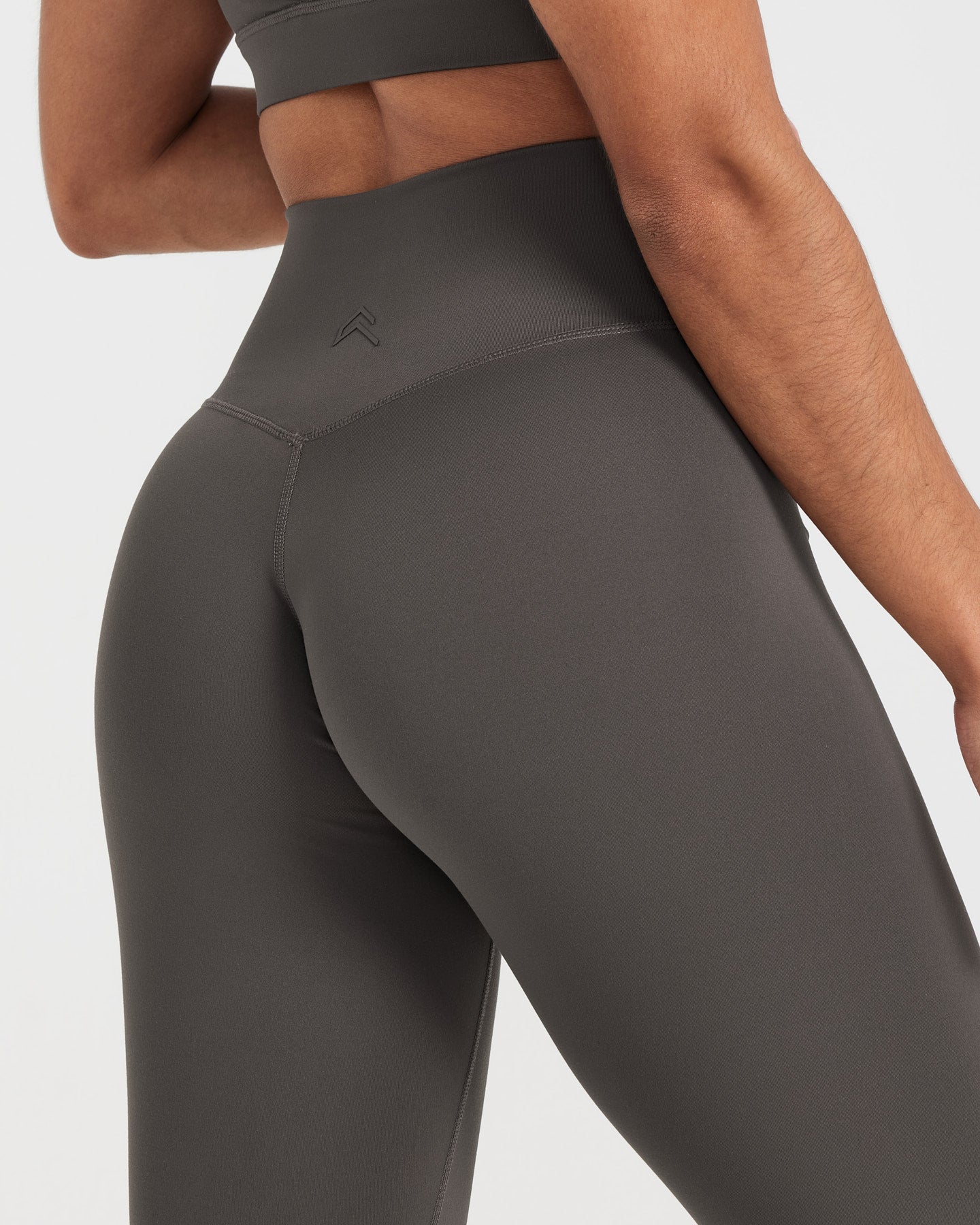 Ladies Leggings with triangle gusset - Deep Taupe | Oner Active EU