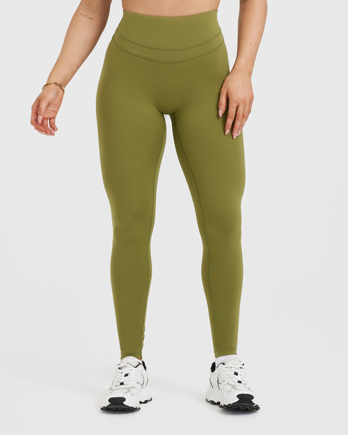 Oner Active, Pants & Jumpsuits, Oner Active Effortless Leggings Evergreen  Size Medium Nwot Regular Lenght